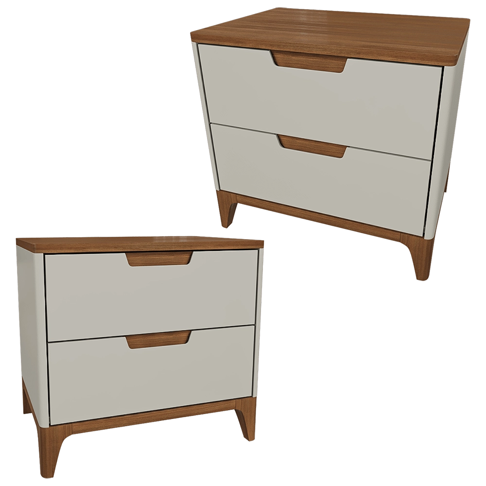 Mister Room - Bedside table 02 3D Model