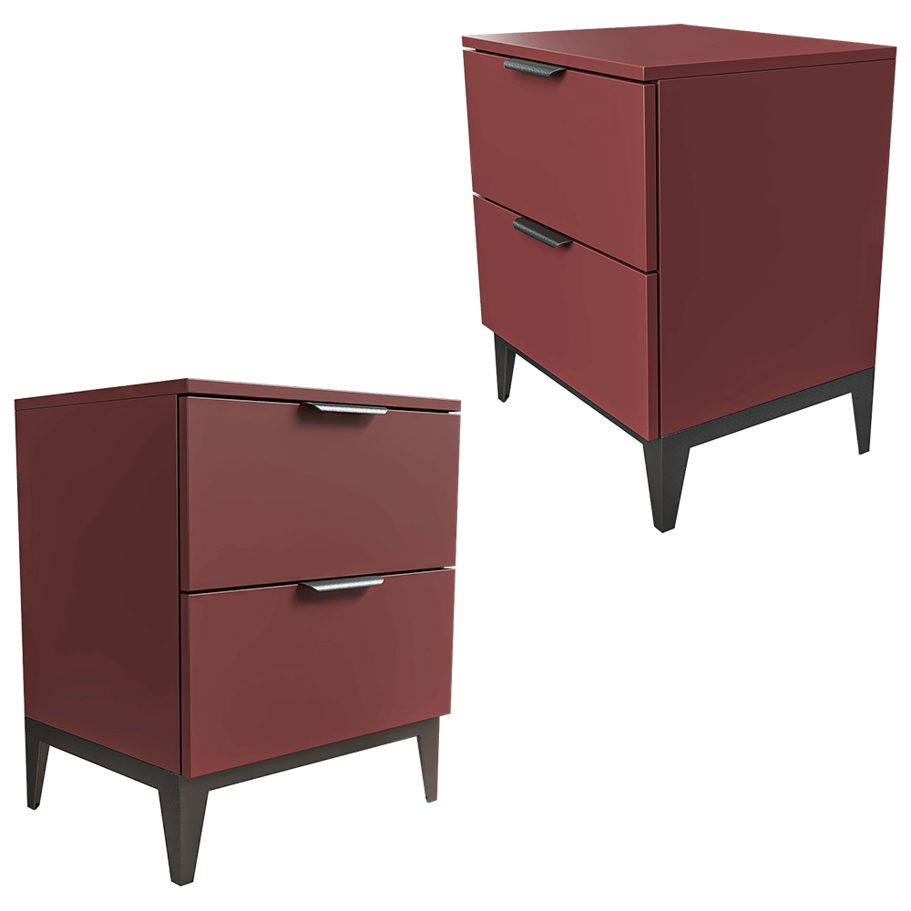 Mister Room - Bedside table DIAMOND 02 3D Model