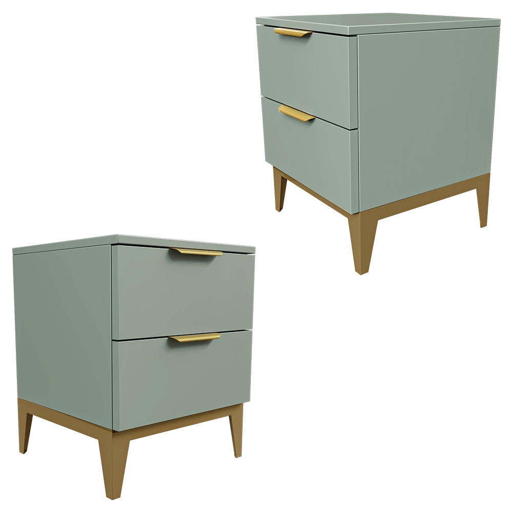 Mister Room - Bedside table DIAMOND 17 3D Model