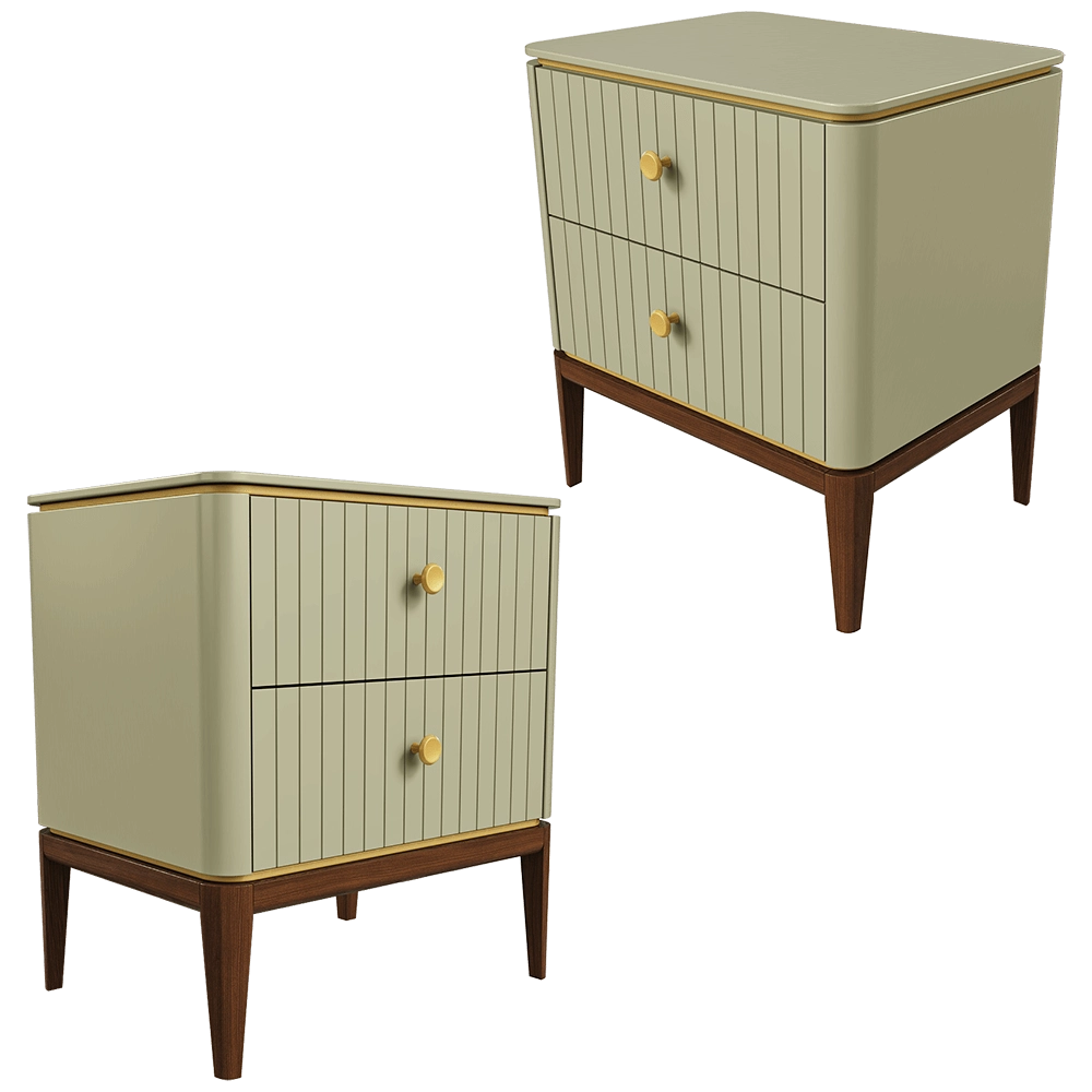 Mister Room - Bedside table Milano 01-02 3D Model