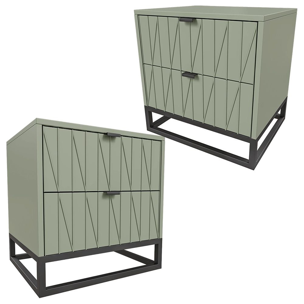 Mister Room - Bedside table ML03 3D Model