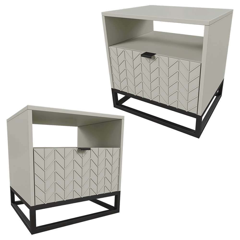 Mister Room - Bedside table ML08 3D Model