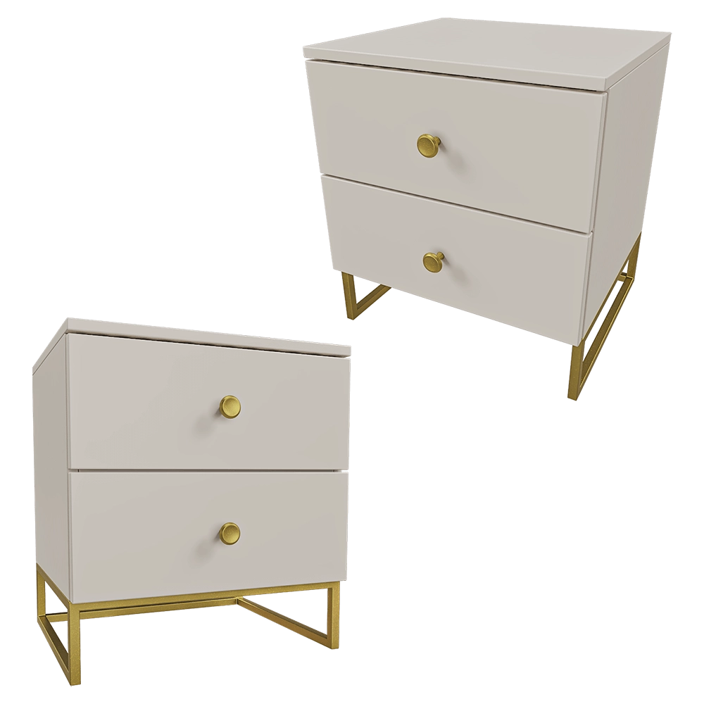 Mister Room - Bedside table ST02 3D Model