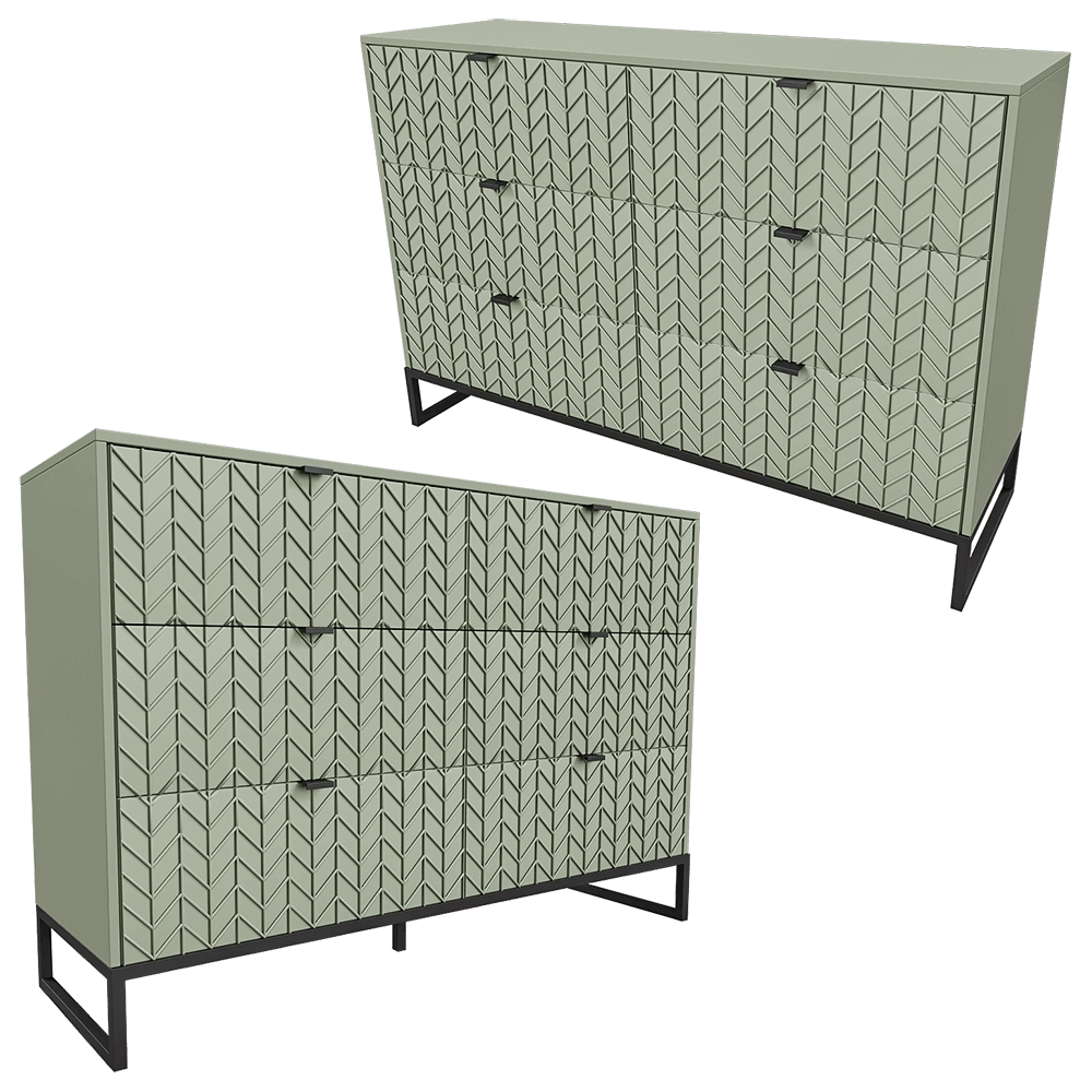 Mister Room - Chest of drawer ML05-02 3D Model