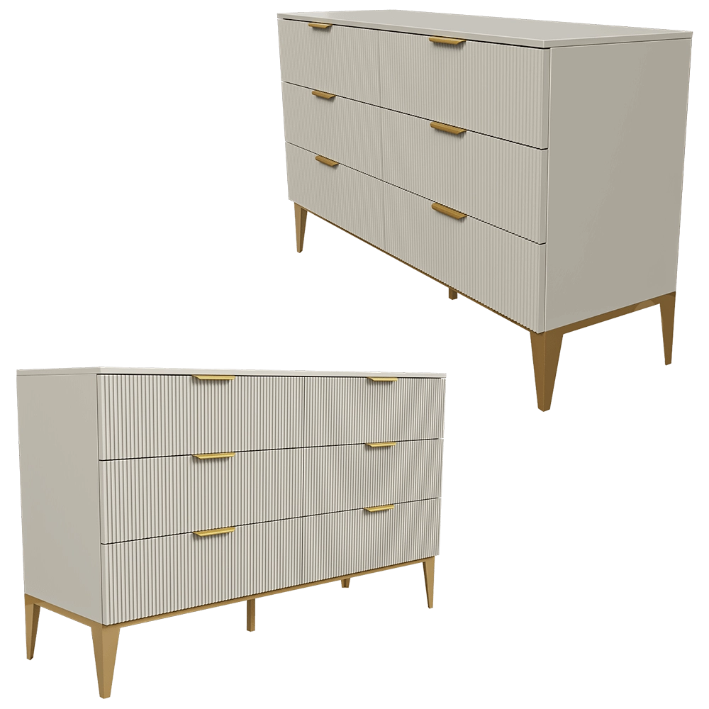 Mister Room - Chest of drawers DIAMOND 20 3D Model