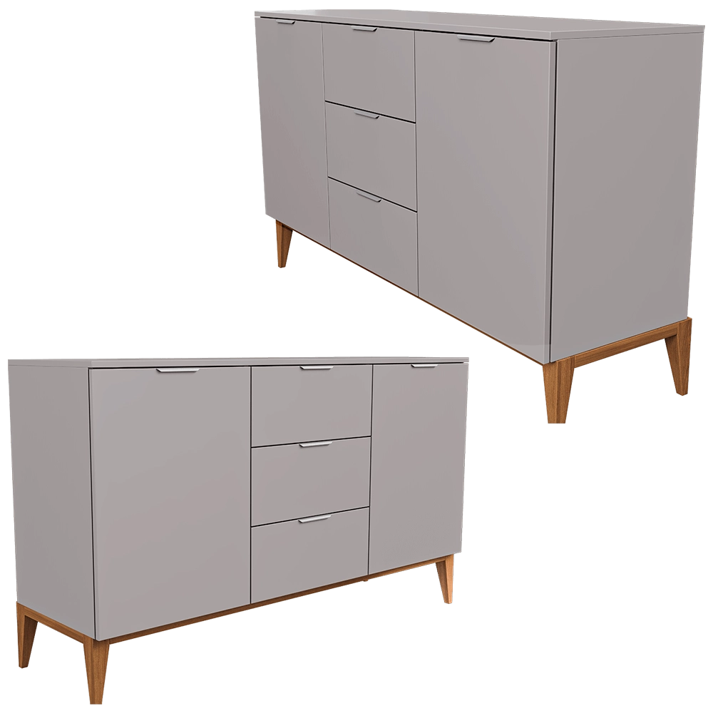 Mister Room - Chest of drawers DIAMOND WOOD 05 3D Model