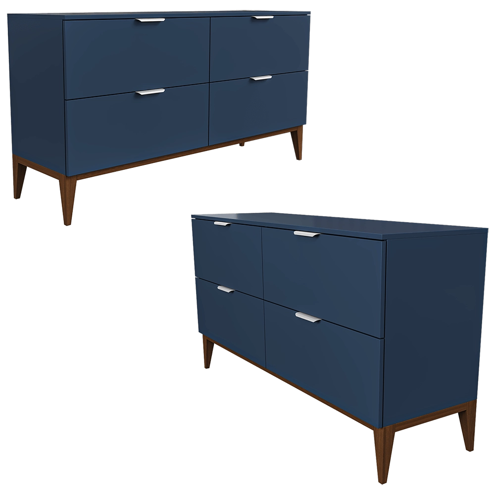 Mister Room - Chest of drawers DIAMOND WOOD 07 3D Model