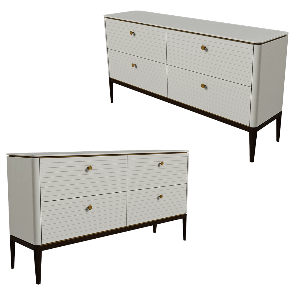 Mister Room - Chest of drawers MILANO 05-01 3D Model