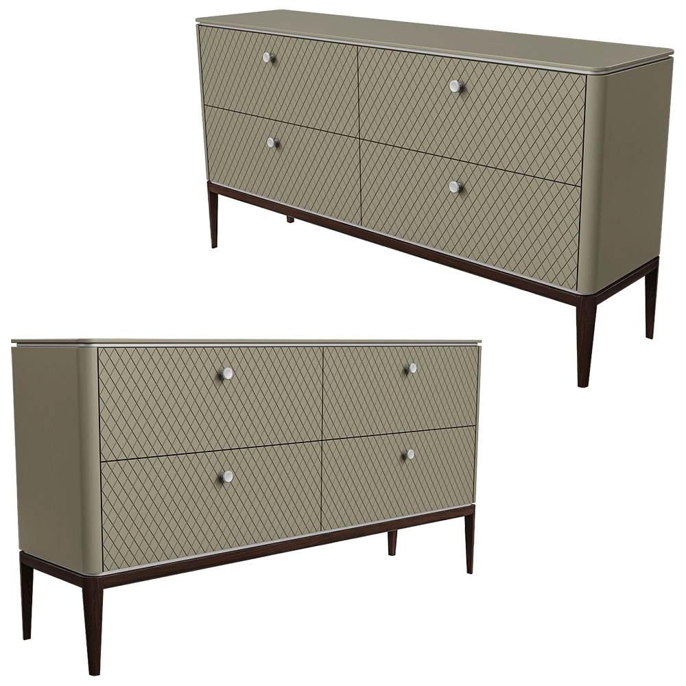 Mister Room - Chest of drawers MILANO 05-03 3D Model