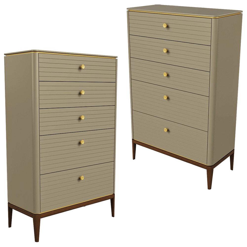 Mister Room - Chest of drawers MILANO 06-01 3D Model