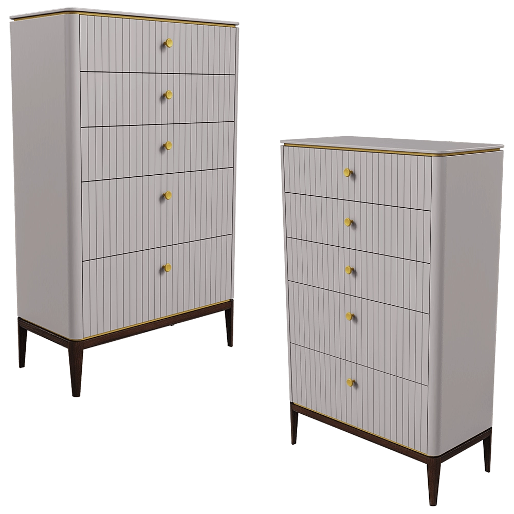 Mister Room - Chest of drawers MILANO 06-02 3D Model
