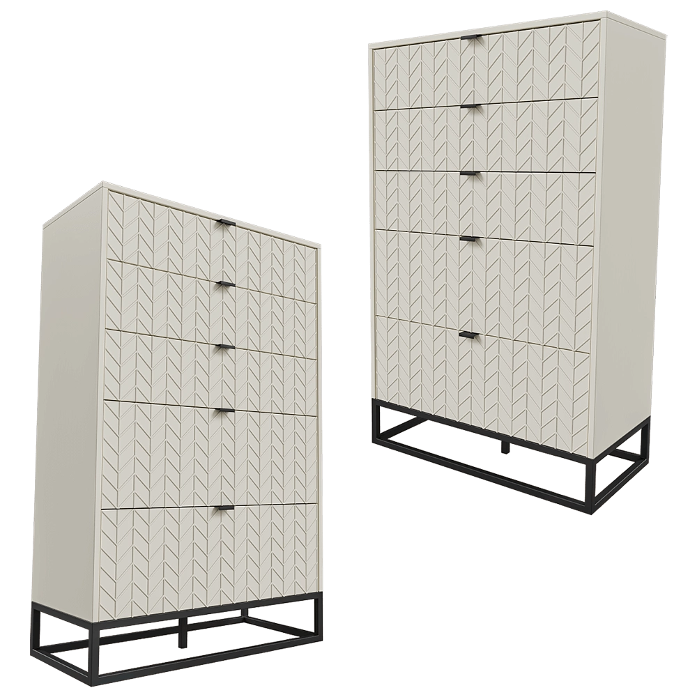 Mister Room - Chest of drawers ML07-02 3D Model