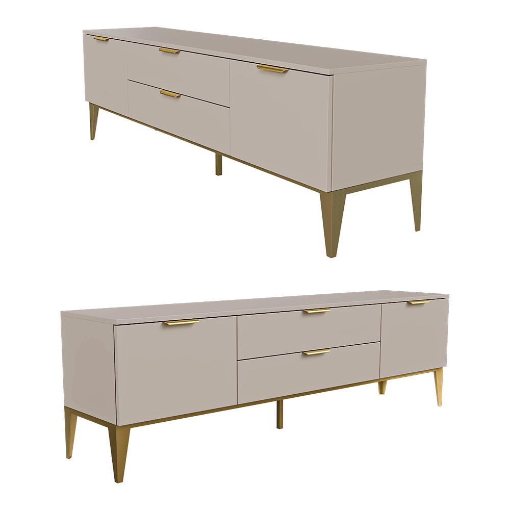 Mister Room - Chest of drawers & TV stand DIAMOND 03 3D Model