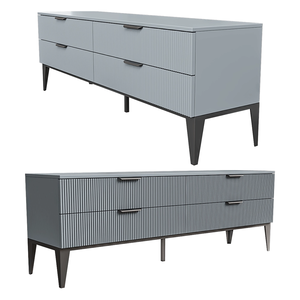 Mister Room - Chest of drawers & TV stand DIAMOND 26 3D Model