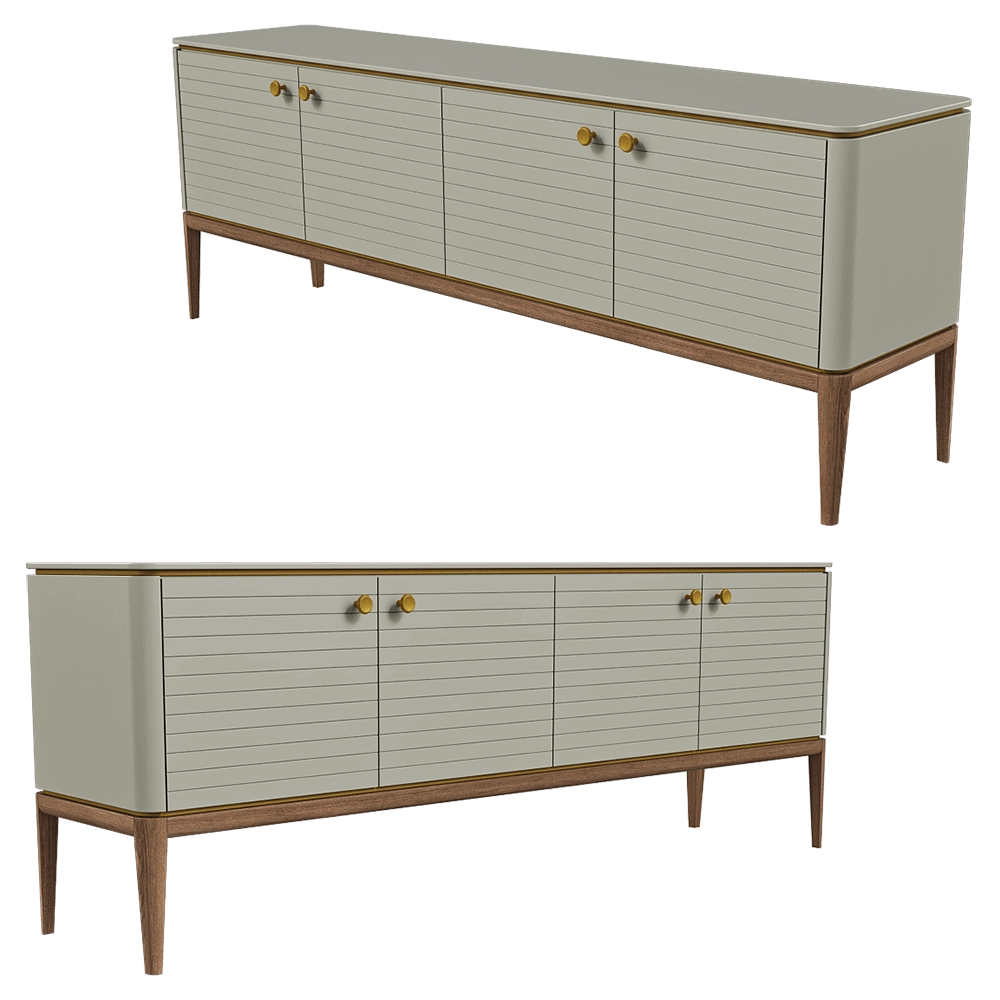Mister Room - Chest of drawers & TV stand MILANO 03-01 3D Model