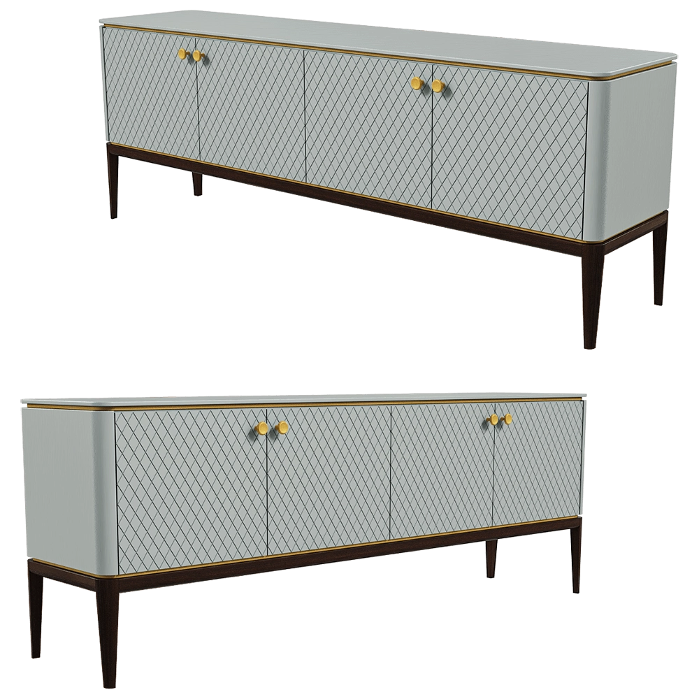 Mister Room - Chest of drawers & TV stand MILANO 03-03 3D Model