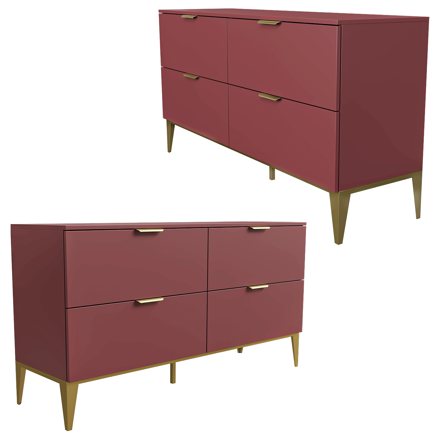 Mister Room - Chest of drowers DIAMOND 07 3D Model