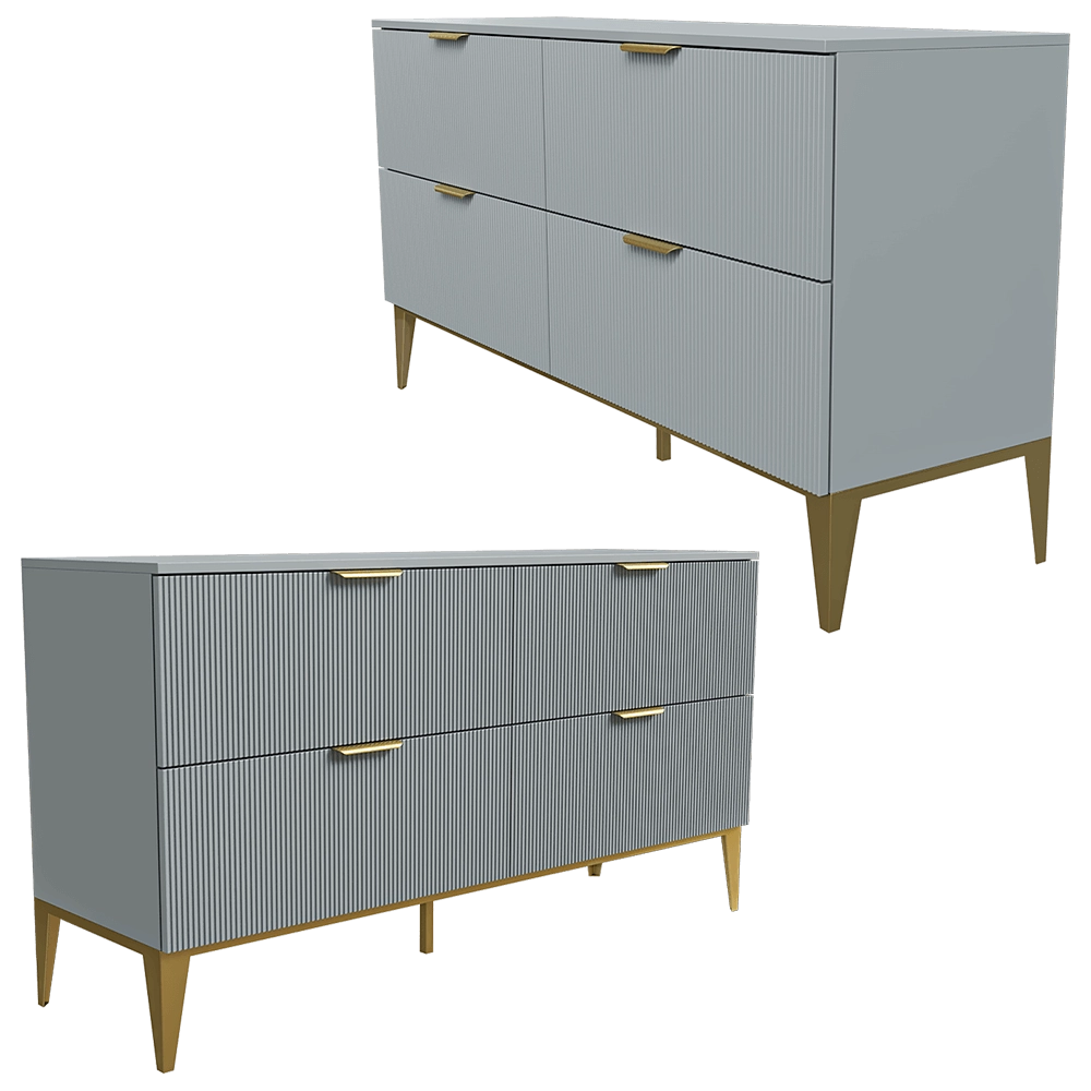 Mister Room - Chest of drowers DIAMOND 08 3D Model