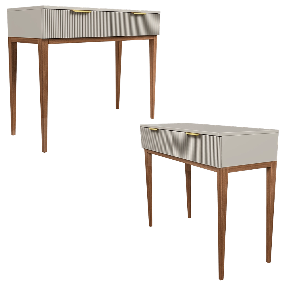 Mister Room - Desk DIAMOND WOOD 34 3D Model