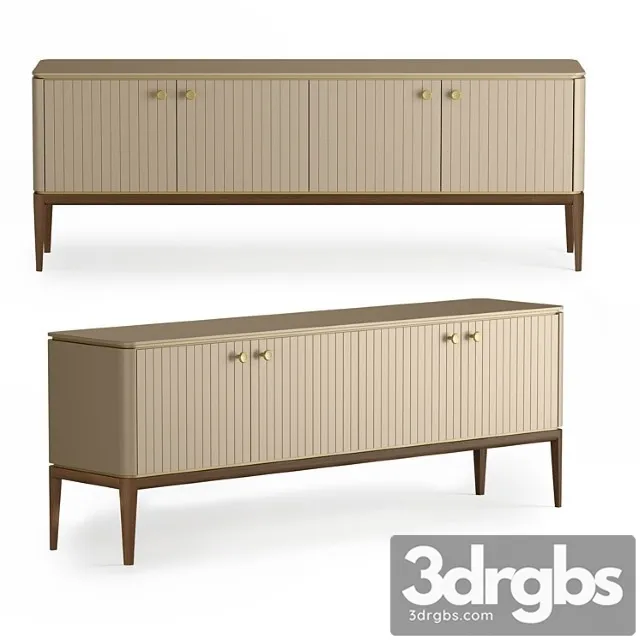 Mister Room TV Bench Milano MN 3D Model Free