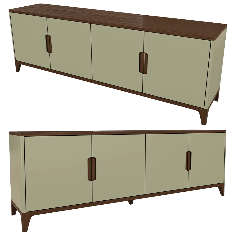 Mister Room - TV Tumba 01 3D Model