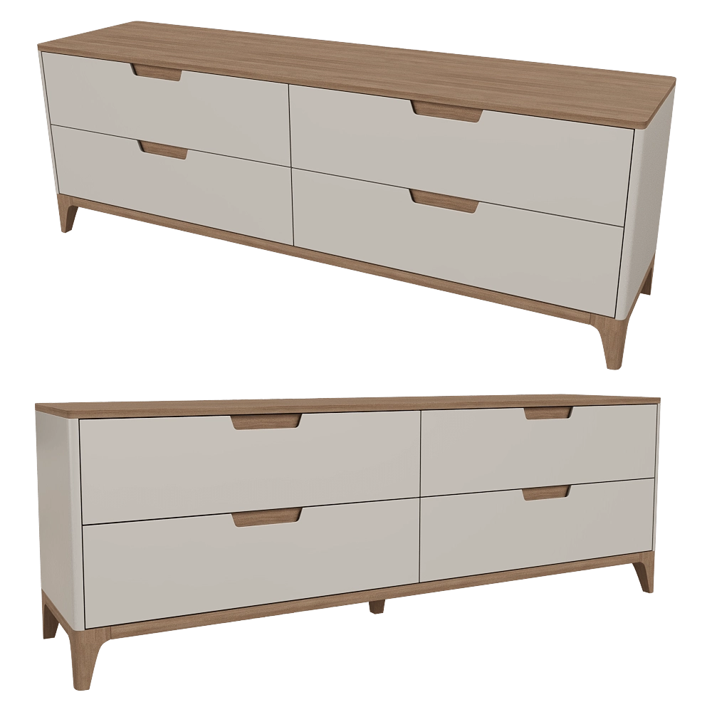 Mister Room - TV Tumba 02 3D Model