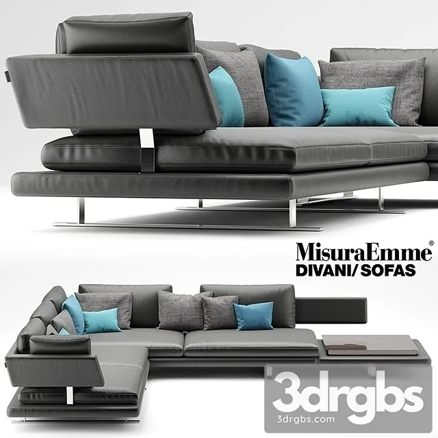 Misura Emme Divani Sofa 3D Model Free
