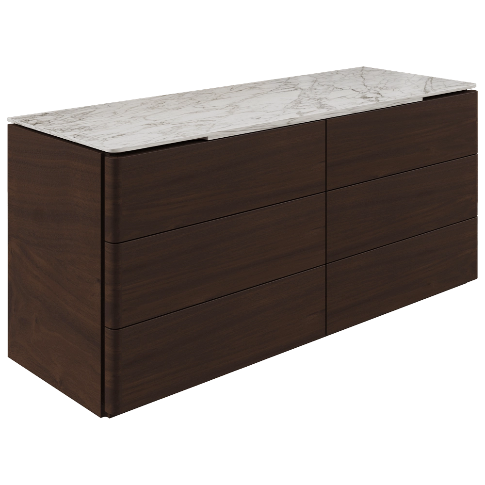 MisuraEmme  - Chest of drawers Lindo 6 3D Model
