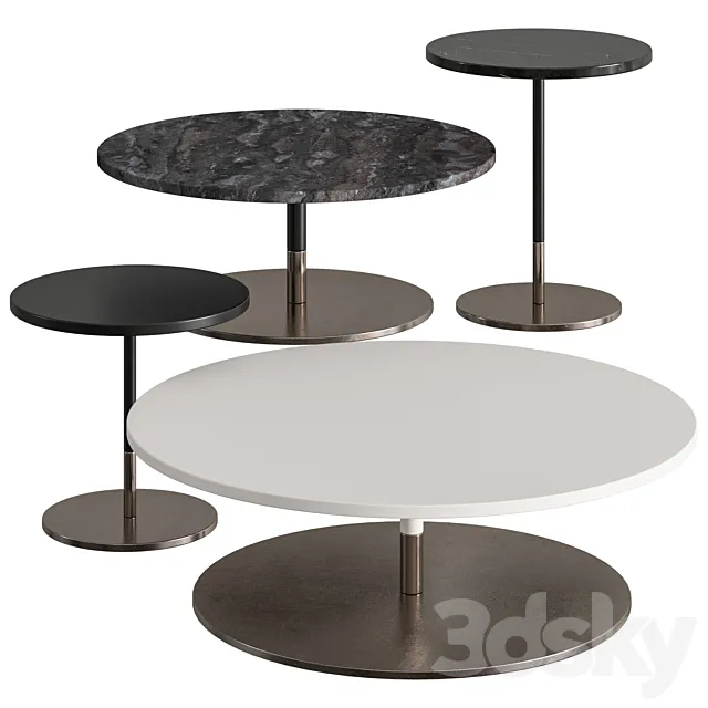 MisuraEmme Stiletto Coffee Tables 3DModel