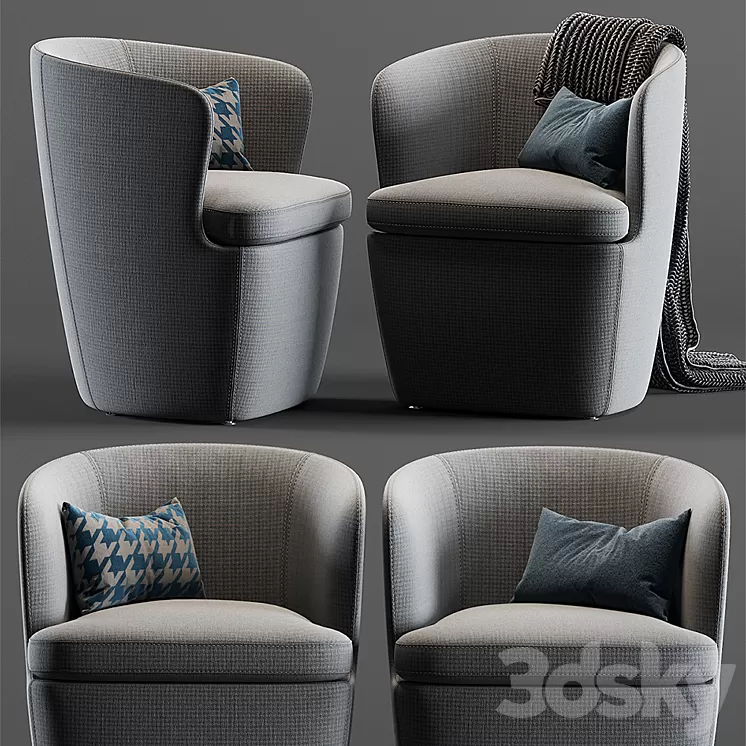 MisuraEmme SURFACE | Armchair 3D Model