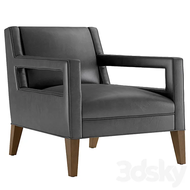 Mitchell Gold Duke Chair 3D Model