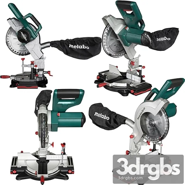 Miter saw metabo 3D Model Download