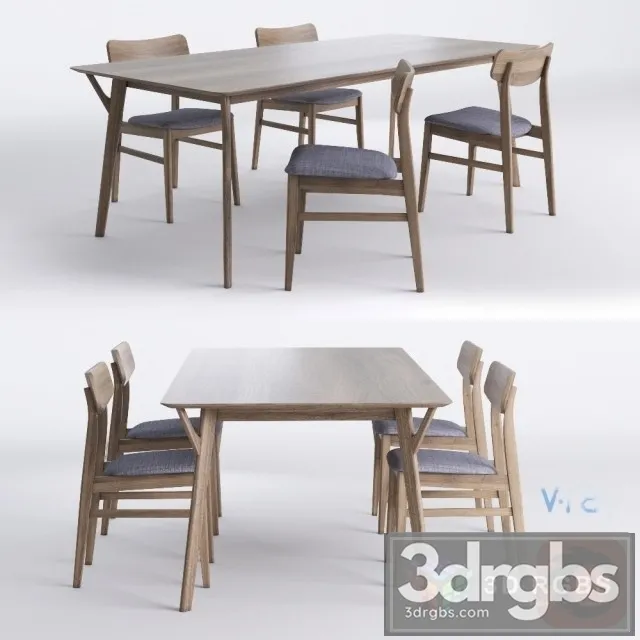 Miton Table and Chair Free Download