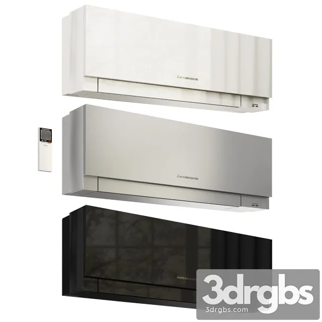 Mitsubishi Electric Air Conditioning 3D Model Free