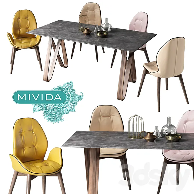 Mivida Set 3D Model