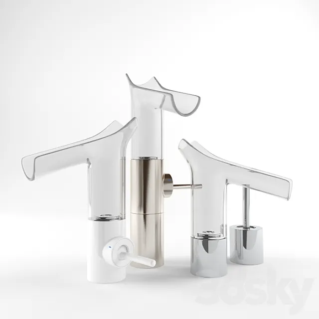 Mixer Axor Starck V (Philippe Starck) 3D Model