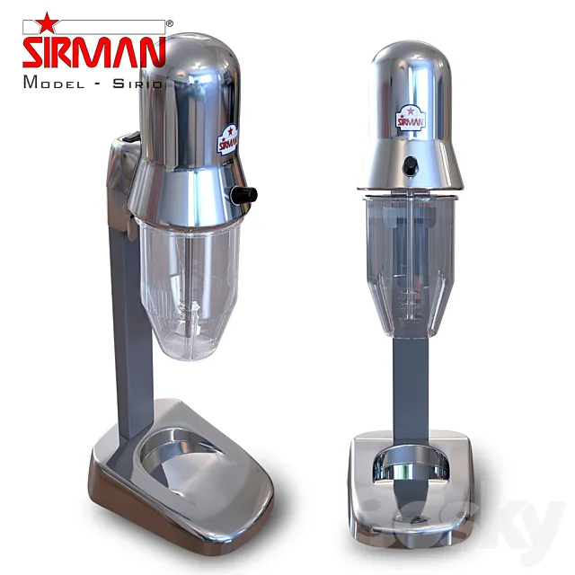 Mixer for milkshakes - Sirman SIRIO 3DModel