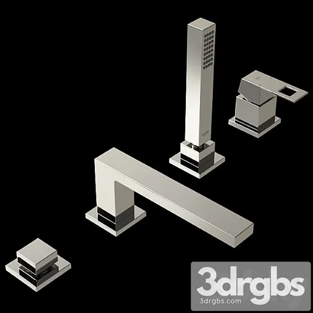 Mixer Grohe Eurocube 19897001 3D Model Free