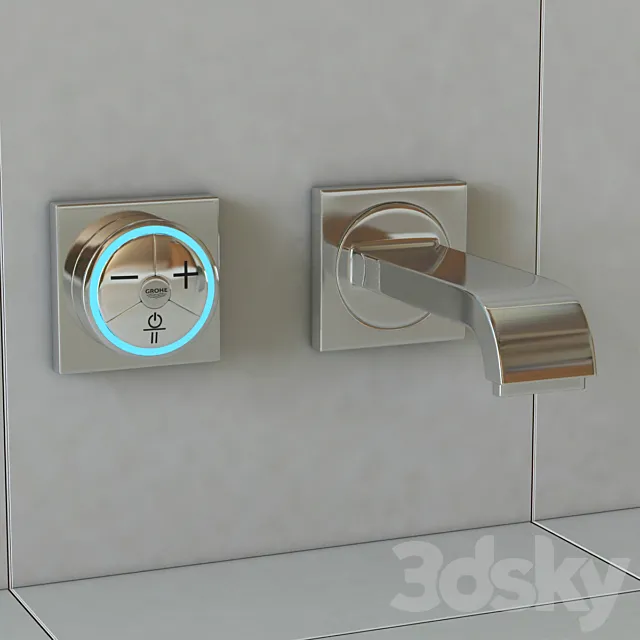 Mixer GROHE F-digital S-Size 3DModel