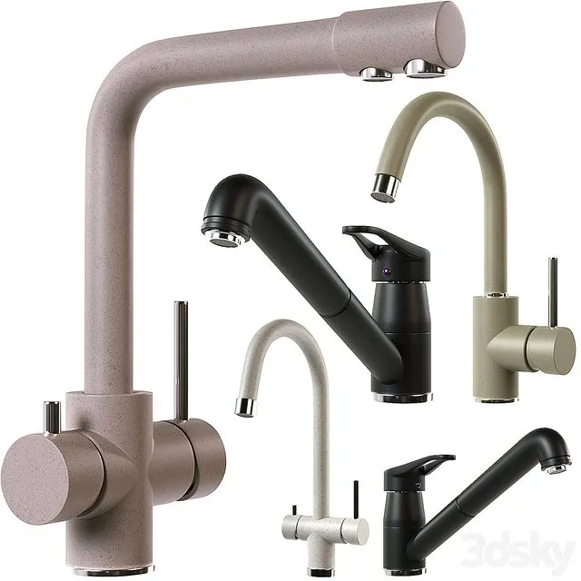 Mixer set 3D Model