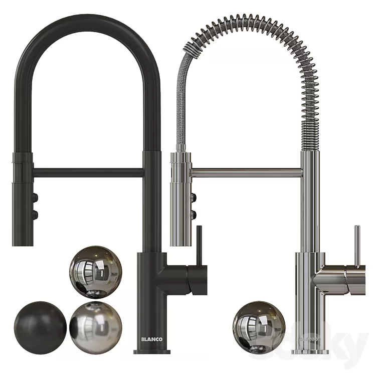 Mixers Blanco Catris-S and Catris-S Flexo 3D Model