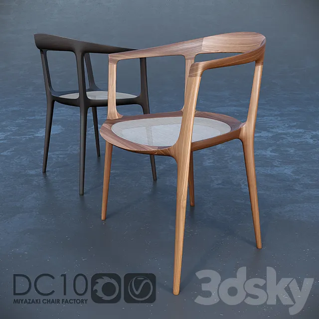 MIYAZAKI CHAIR FACTORY: DC10 3DModel