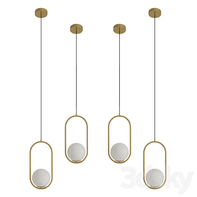 Mj_Hoop_1_150_Gd 3D Model