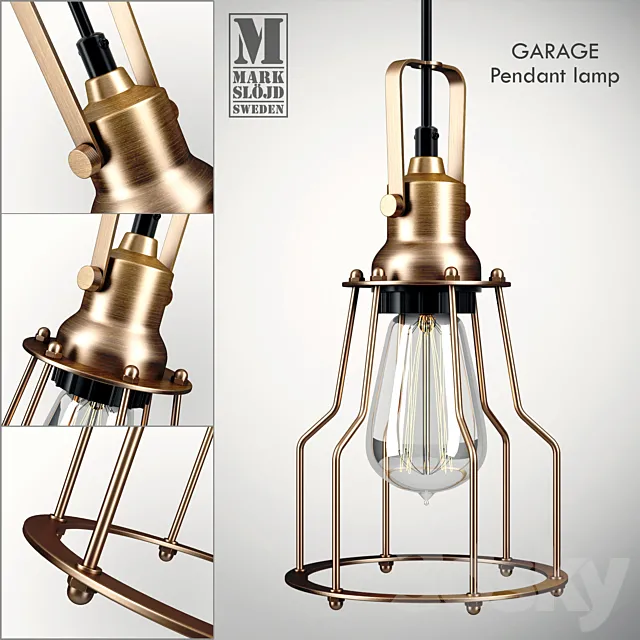 MLG GARAGE Pendant Lamp 3DModel