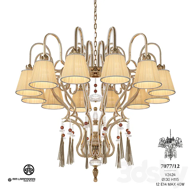 MM Lampadari 7077_12 3D Model