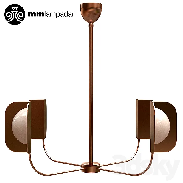 MM Lampadari Leaf 7208 4 3DModel
