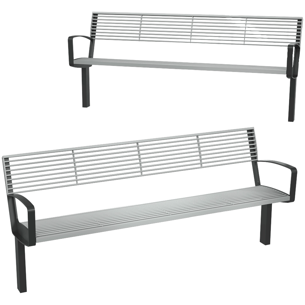 mmcité - Bench Intervera 3D Model