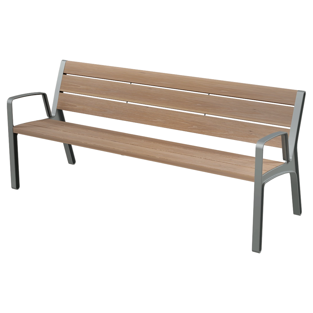 mmcité - Bench Miela 2 3D Model