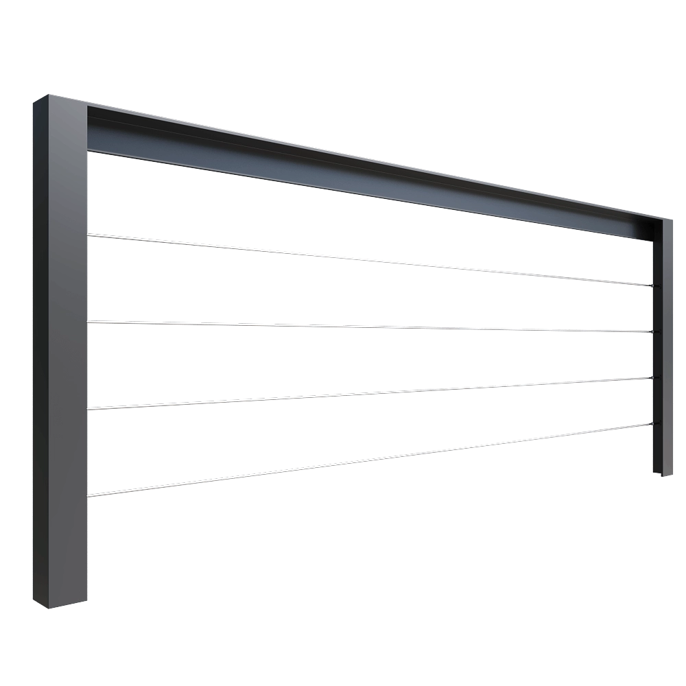 mmcité - Outdoor railing Lotlimit 3D Model