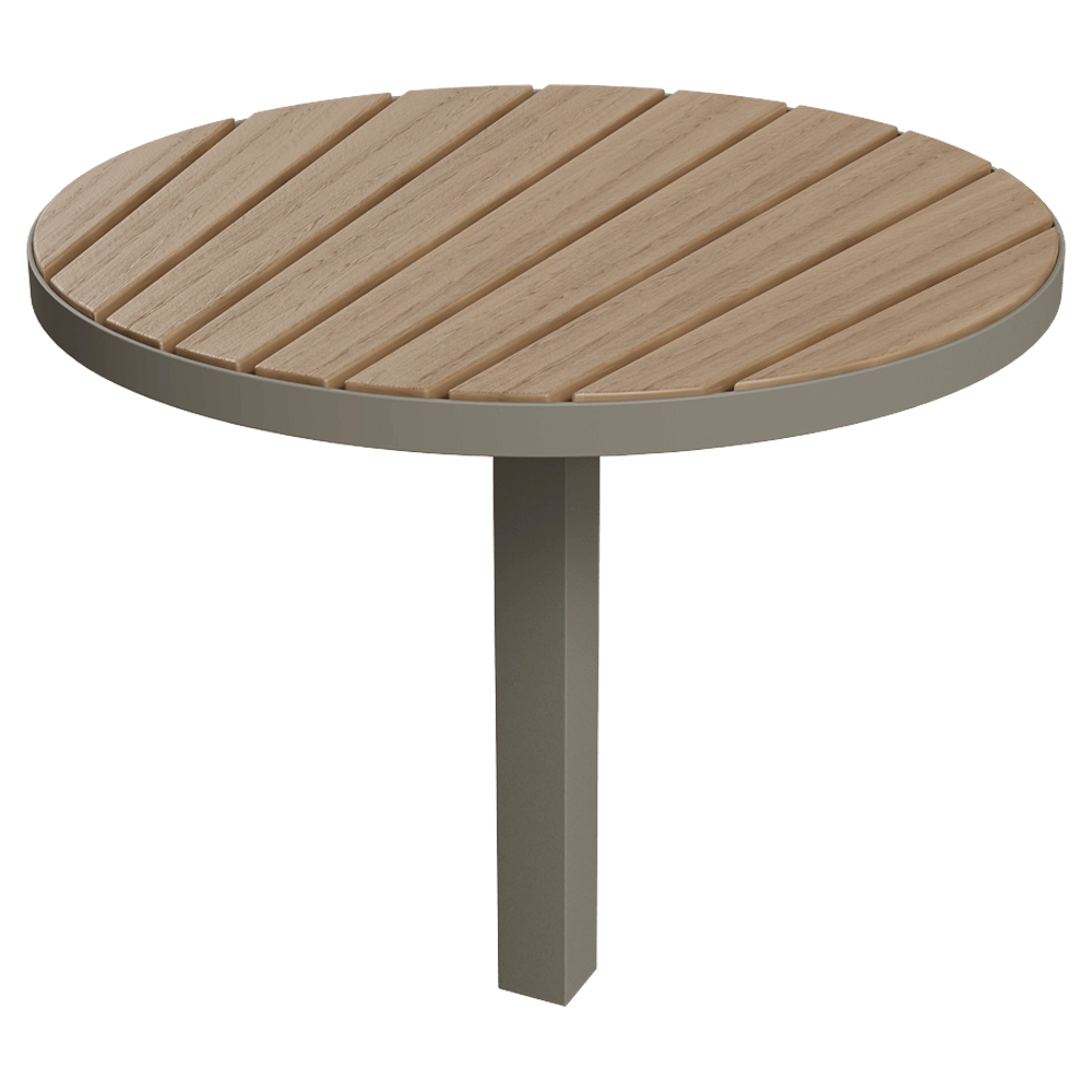 mmcité - Outdoor round table Lago 3D Model